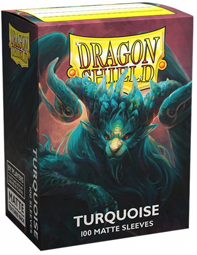 Dragon Shield - Matte Sleeves - Turquoise 100 ct